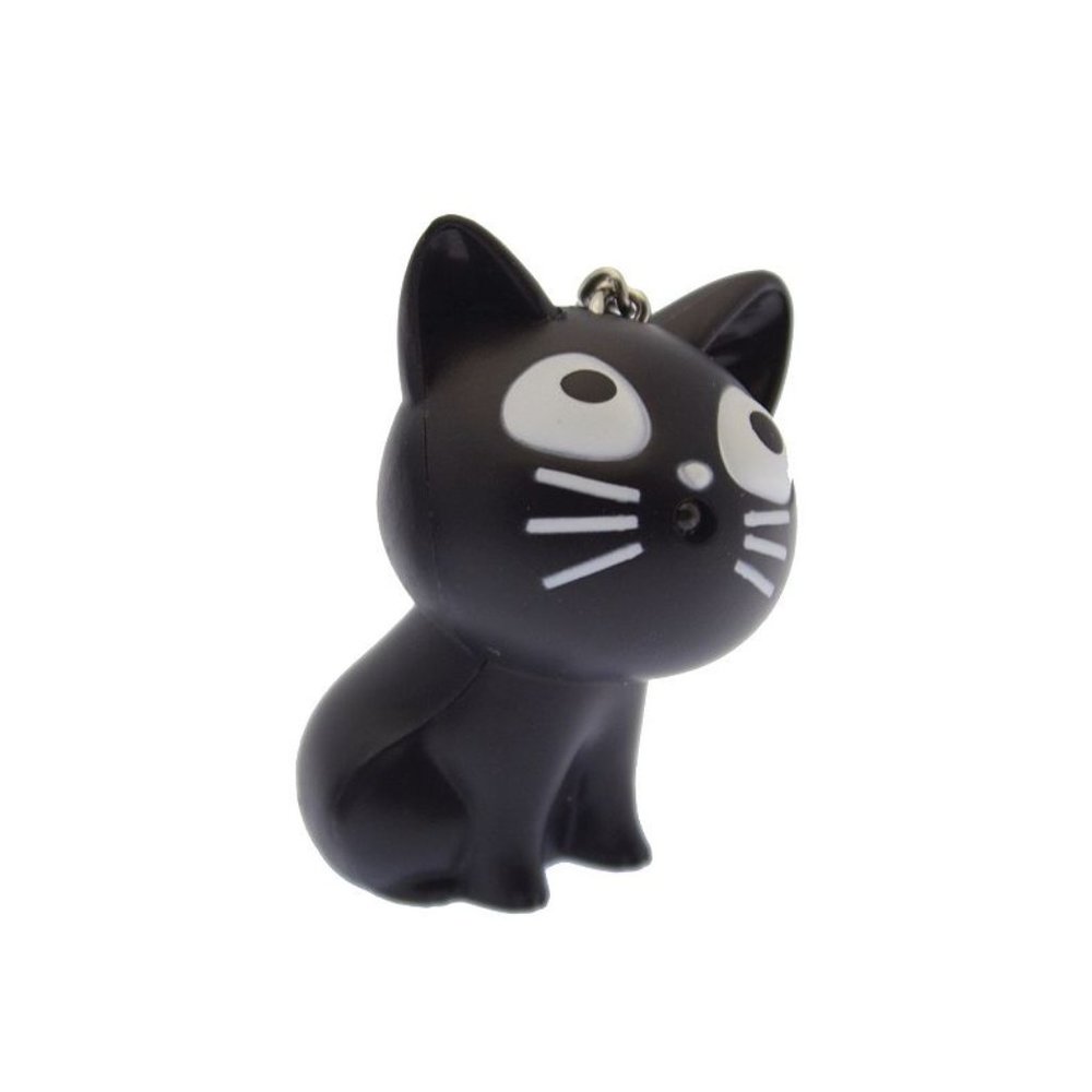Streamline Kitty Light-Up Key Chain